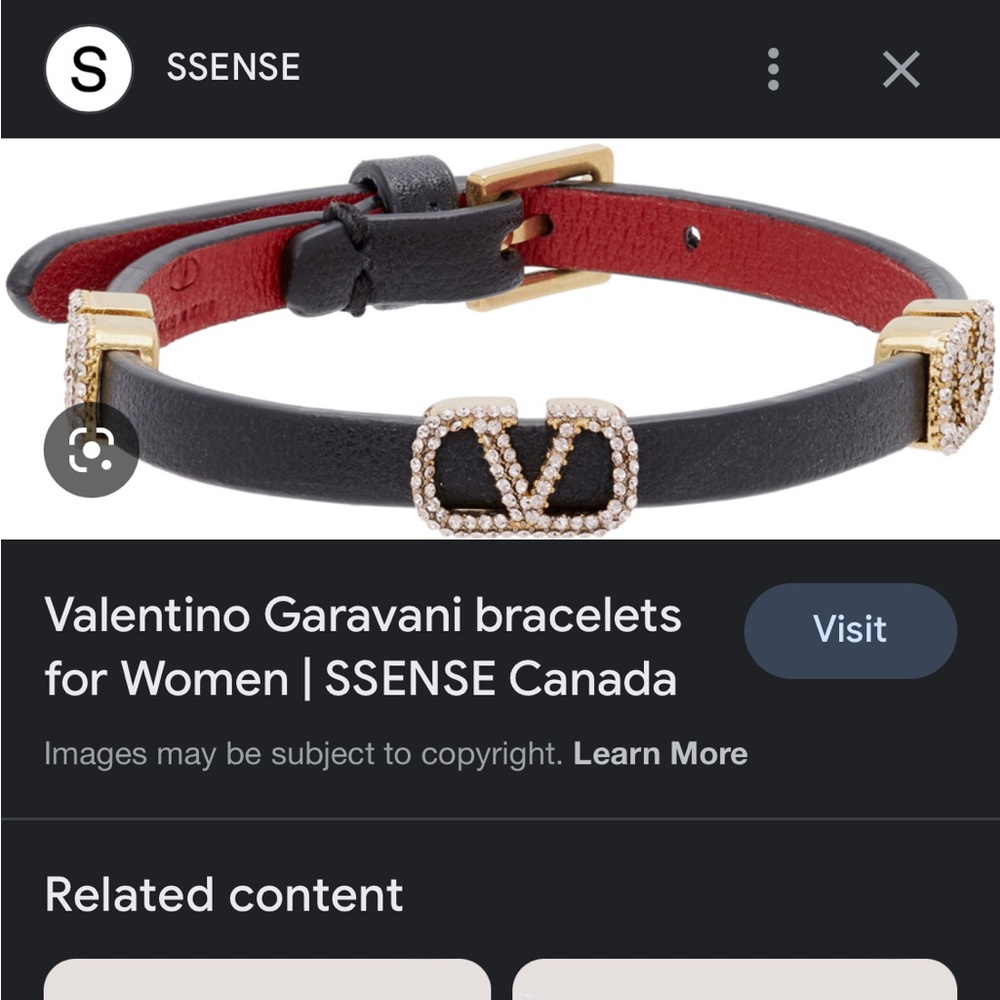 Valentino bracelet